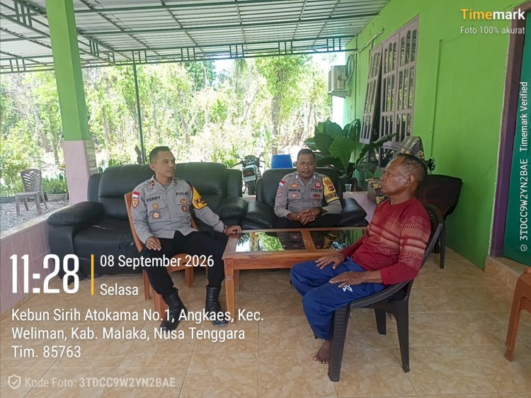 Hadir di Tengah Warga, Polsek Weliman Perkuat Upaya Cegah Gangguan Kamtibmas