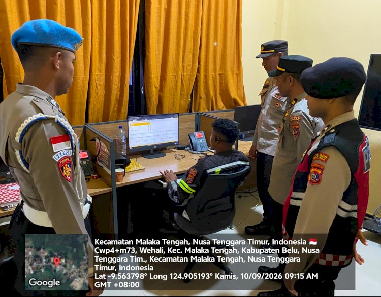 Polres Malaka Siaga 24 Jam, Call Center 110 Siap Layani Aduan Masyarakat