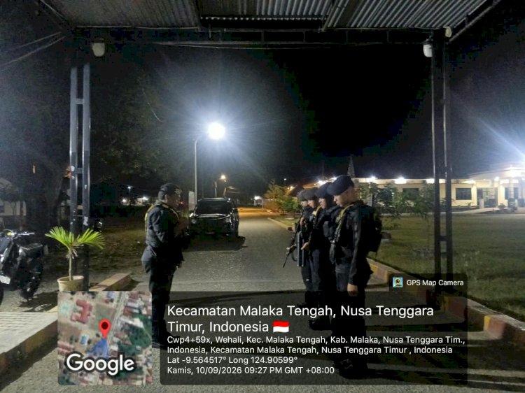 Patroli Perintis Presisi Polres Malaka Respons Cepat Jaga Situasi Kamtibmas Tetap Kondusif