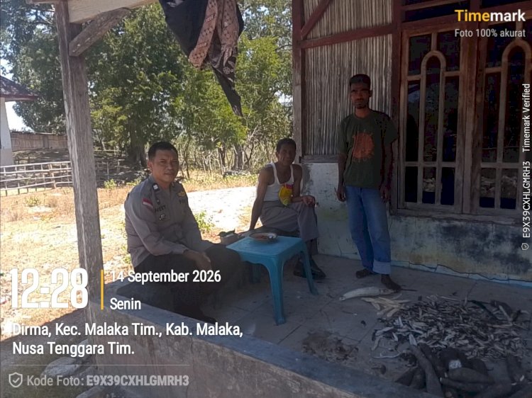 Polisi dan Warga Saling Mengingatkan, Kamtibmas di Malaka Timur Dijaga Bersama