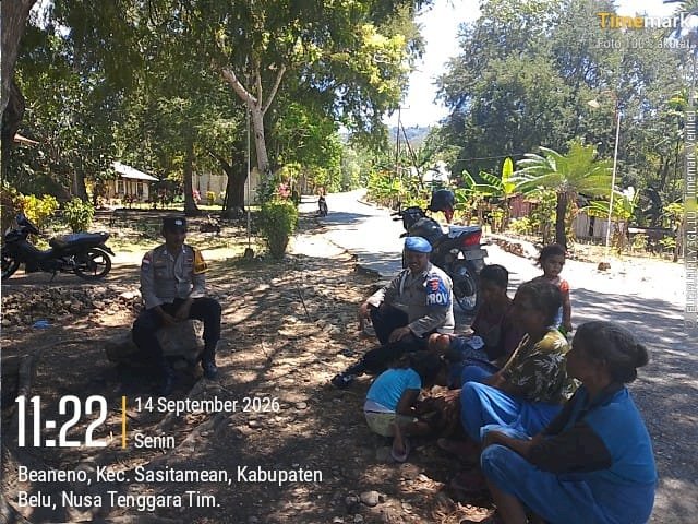Bukan Sekadar Patroli, Polisi Hadir Dengarkan Warga di Wilayah Sasitamean