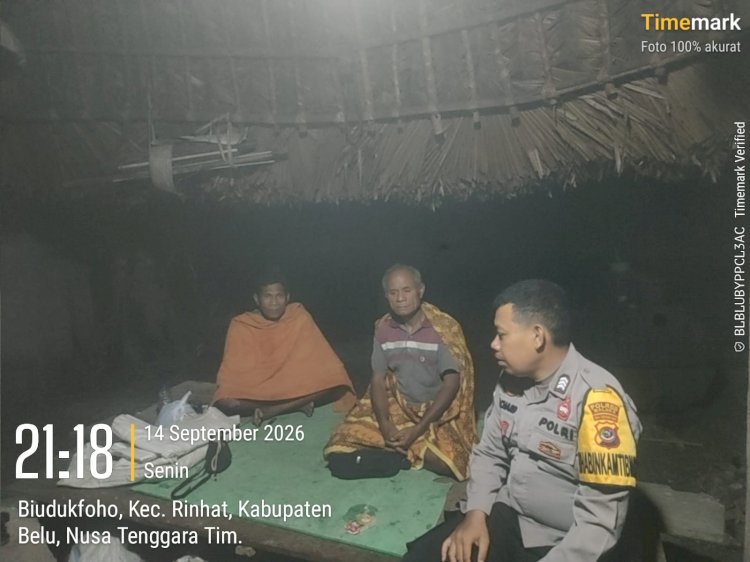 Cegah Konflik Sejak Dini, Polsek Rinhat Rangkul Warga Lewat Patroli Dialogis