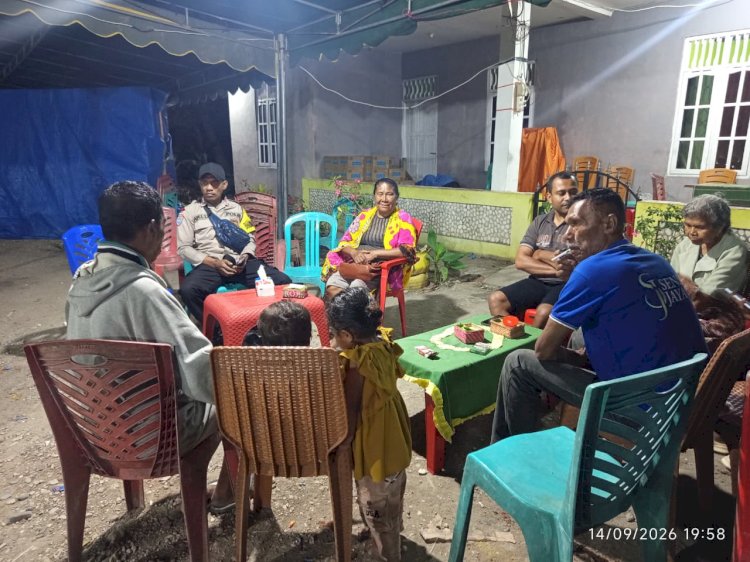 Patroli Malam Polsek Wewiku Sisir Jalur Desa, Cegah Kejahatan dan Perkuat Kewaspadaan Warga
