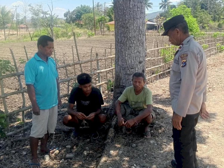 Patroli Dialogis Polsek Sasitamean Perkuat Pencegahan Curanmor, Warga Diimbau Bersama Jaga Kamtibmas