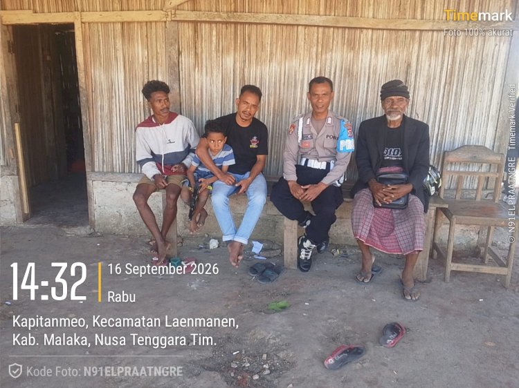 Polisi Hadir Menjaga Ruang Aman bagi Generasi Muda di Laenmanen