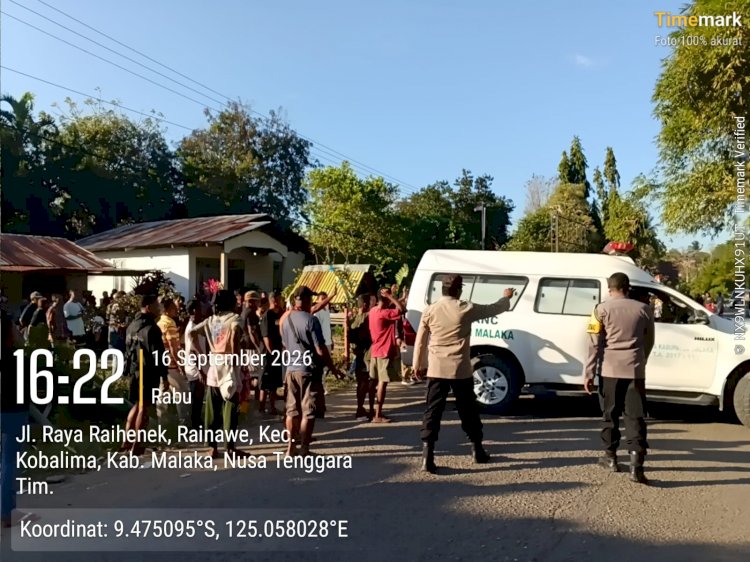 Polisi Hadir di Tengah Warga, Kawal Prosesi Pemakaman dan Sampaikan Pesan Perlindungan