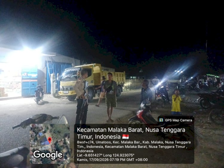 Patroli Dialogis Polsek Malaka Barat Hadir Jaga Kamtibmas dan Rangkul Masyarakat