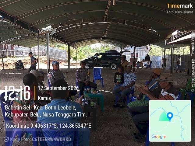 Keamanan Dimulai dari Kepedulian, Polsek Sasitamean Ajak Warga Bersama Cegah Gangguan Kamtibmas