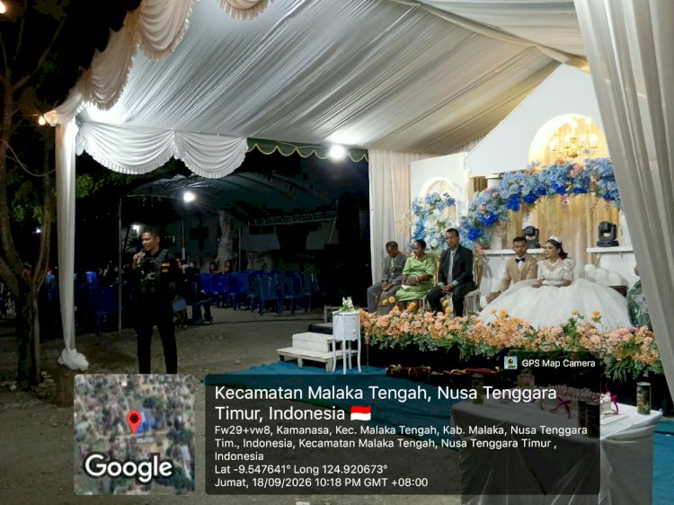 Patroli Perintis Presisi Hadir di Tengah Warga, Polisi Pastikan Pesta Pernikahan Berlangsung Aman