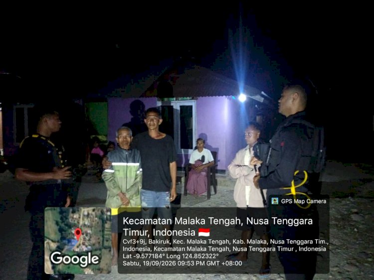 Patroli Perintis Presisi Polres Malaka, Respons Cepat 110 Redam Perselisihan dan Cegah Gangguan Kamtibmas