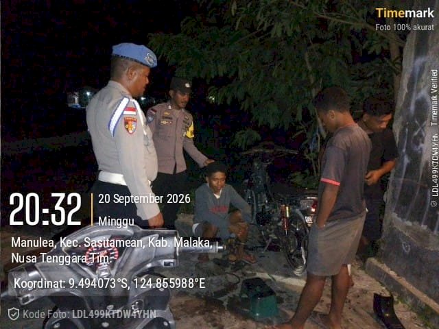 Malam Hari Tetap Aman, Polsek Sasitamean Pastikan Warga Beraktivitas dengan Nyaman