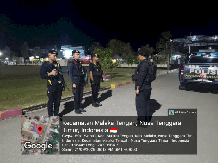 Patroli Perintis Presisi Polres Malaka Sasar Titik Rawan, Jaga Kamtibmas Tetap Kondusif