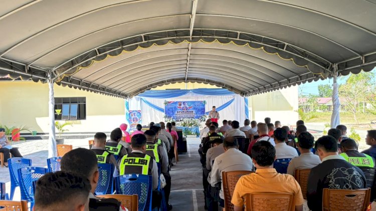 Syukuran Hari Lalu Lintas Bhayangkara ke-71, Polres Malaka Teguhkan Komitmen Polantas Presisi Mengabdi untuk Negeri