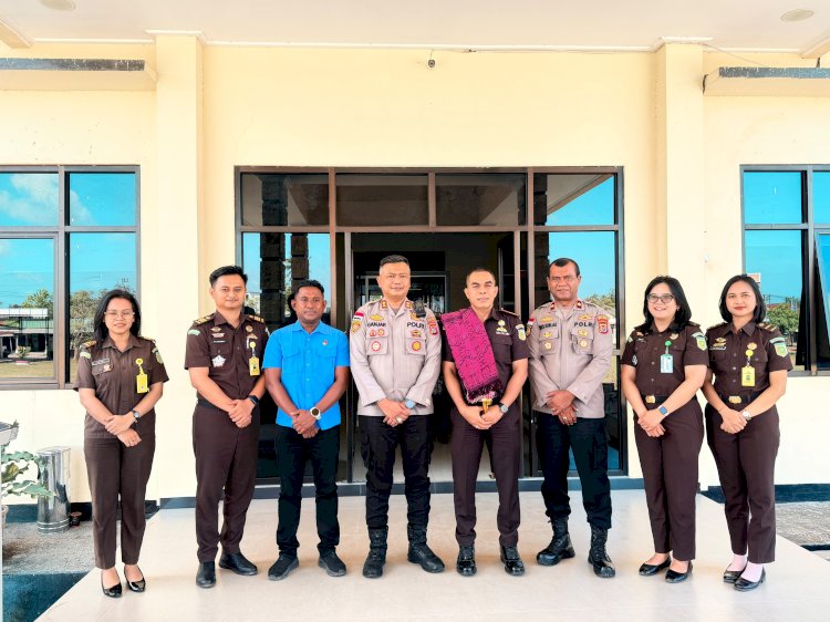 Polres Malaka Terima Kunjungan Kajari Belu, Perkuat Sinergitas Antarpenegak Hukum