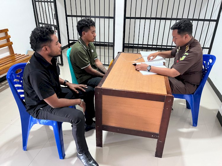 Polres Malaka Laksanakan Tahap II, Tersangka dan Barang Bukti Diserahkan kepada JPU
