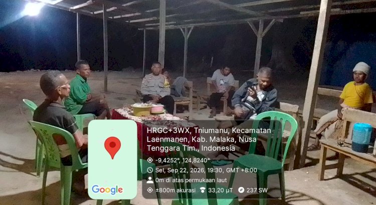 Polsek Laenmanen Perkuat Langkah Preventif, Cegah Gangguan Kamtibmas di Kalangan Remaja