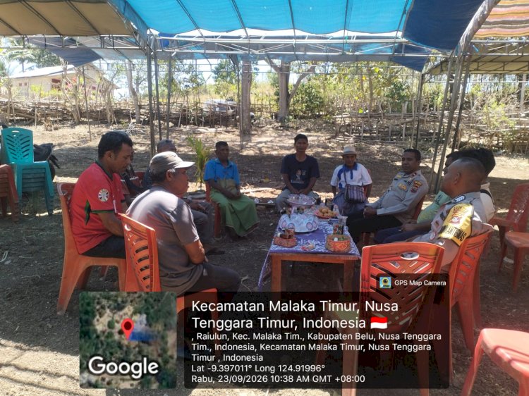 Polsek Malaka Timur Perkuat Patroli Dialogis dan Edukasi Kamtibmas di Tengah Masyarakat