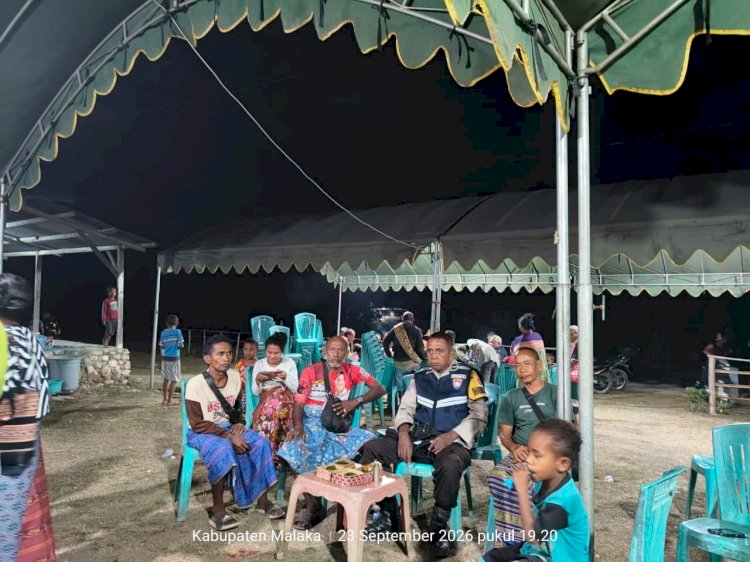 Polsek Kobalima Intensifkan Patroli Dialogis, Ajak Warga Bersama Jaga Kamtibmas