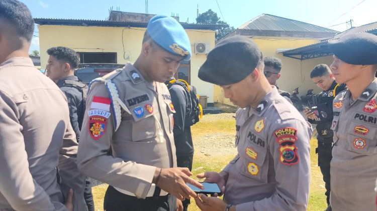 Propam Polres Malaka Tingkatkan Disiplin dan Profesionalisme Personel melalui Opsgaktibplin