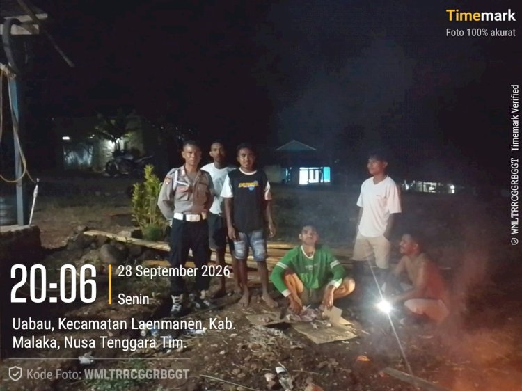 Polsek Laenmanen Intensifkan Patroli Preventif, Cegah Gangguan Kamtibmas di Kalangan Remaja dan Pemuda