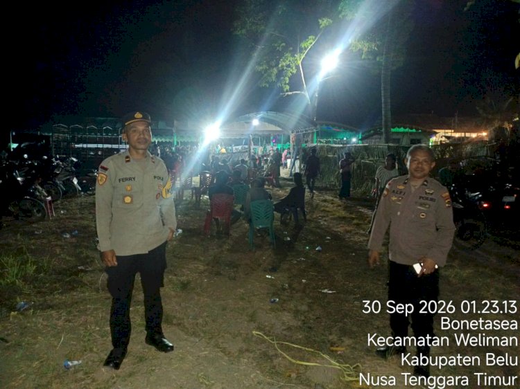 Polsek Weliman Intensifkan Patroli Dialogis, Jaga Kamtibmas Tetap Aman dan Kondusif