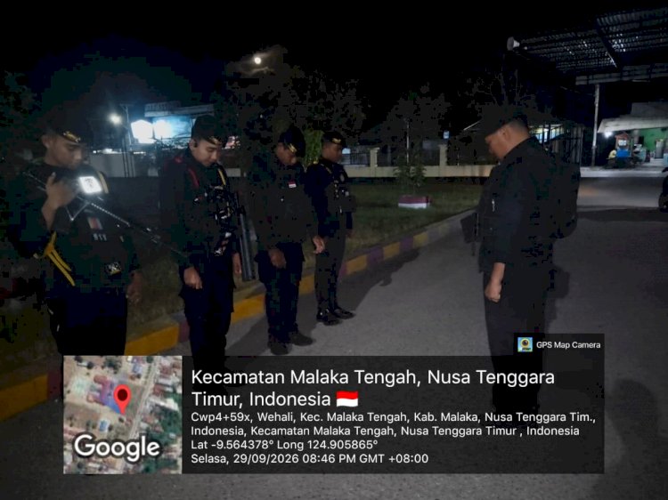 Patroli Perintis Presisi Polres Malaka Intensifkan Pengawasan Malam, Personel Respons Cepat Laporan Warga