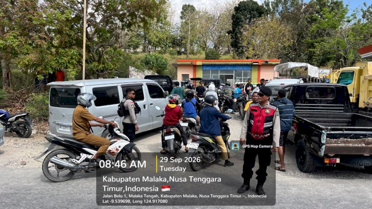 Patroli Dialogis Polsek Rinhat Perkuat Edukasi Kamtibmas kepada Masyarakat