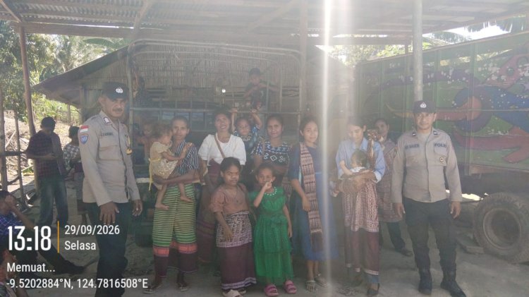 Patroli Dialogis Polsek Sasitamean Perkuat Imbauan Kamtibmas kepada Masyarakat