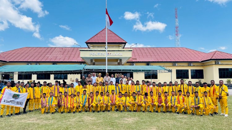 Kapolres Malaka Lepas Kontingen PS Malaka U-13 dan U-15 Menuju Soeratin Cup Seri Nasional 2026