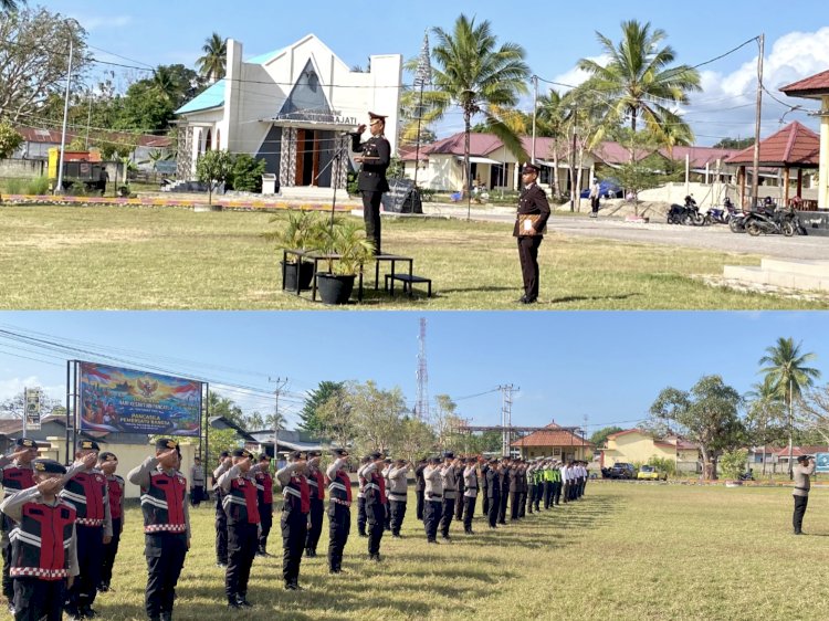 Hari Kesaktian Pancasila, Polres Malaka Teguhkan Semangat Pengabdian dan Cinta Tanah Air