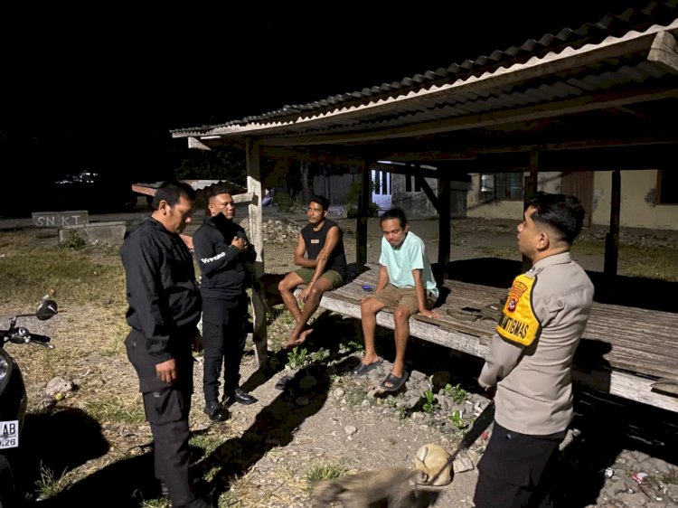 Polsek Malaka Tengah Intensifkan Patroli Malam, Cegah Curanmor dan Gangguan Kamtibmas