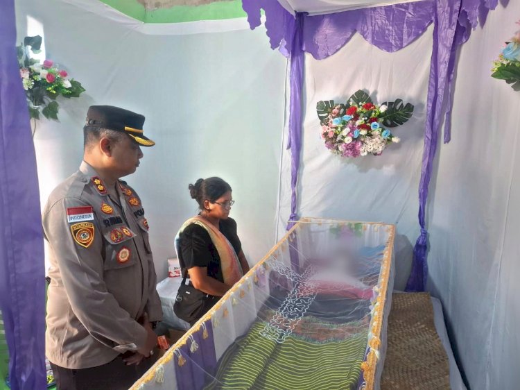 Di Tengah Duka Warga, Kapolres Malaka Hadir Membawa Empati dan Penguatan