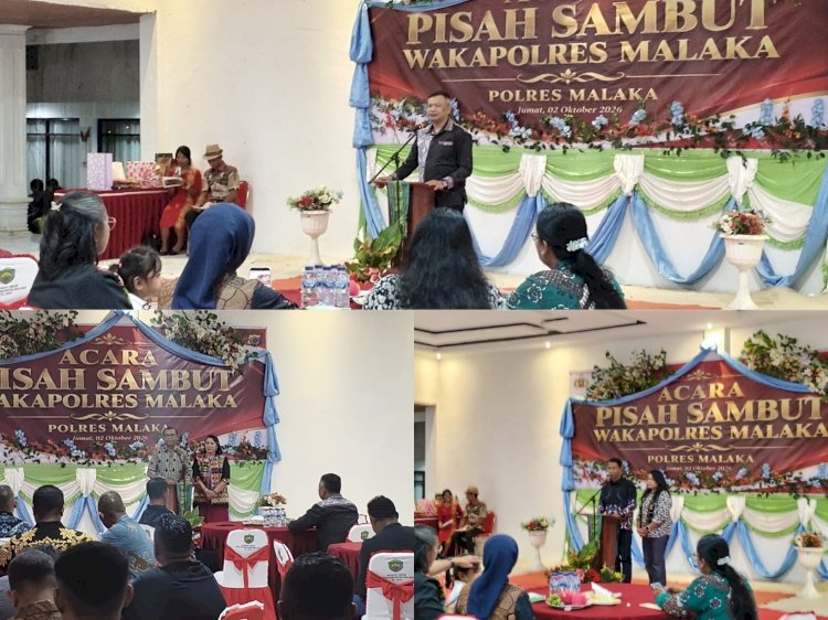 Penuh Kehangatan dan Kekeluargaan, Polres Malaka Gelar Pisah Sambut Wakapolres, Kapolres Tekankan Soliditas dan Semangat Pengabdian