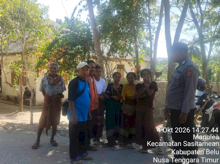 Hadir di Tengah Warga, Polsek Sasitamean Perkuat Edukasi Kamtibmas Melalui Patroli Dialogis