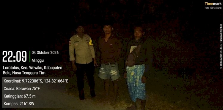 Polsek Wewiku Intensifkan Patroli Dialogis, Sampaikan Pesan Kamtibmas kepada Masyarakat