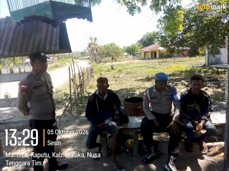 Polsek Sasitamean Intensifkan Patroli Dialogis, Cegah Gangguan Kamtibmas di Tengah Masyarakat