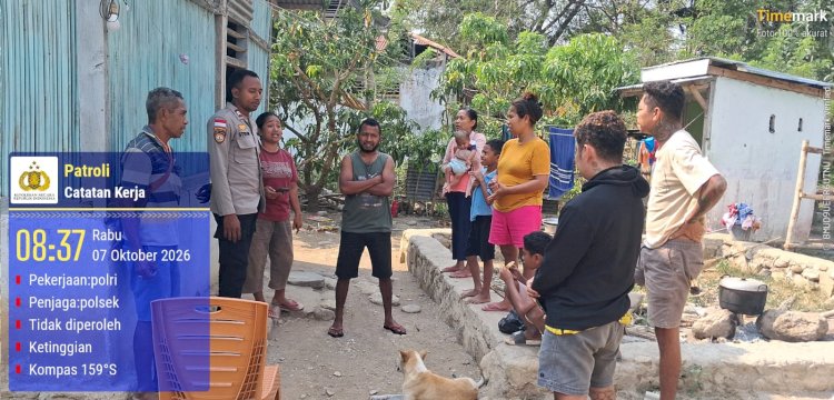 Polsek Malaka Timur Buka Akses Komunikasi dengan Warga, Layanan Kepolisian Makin Dekat