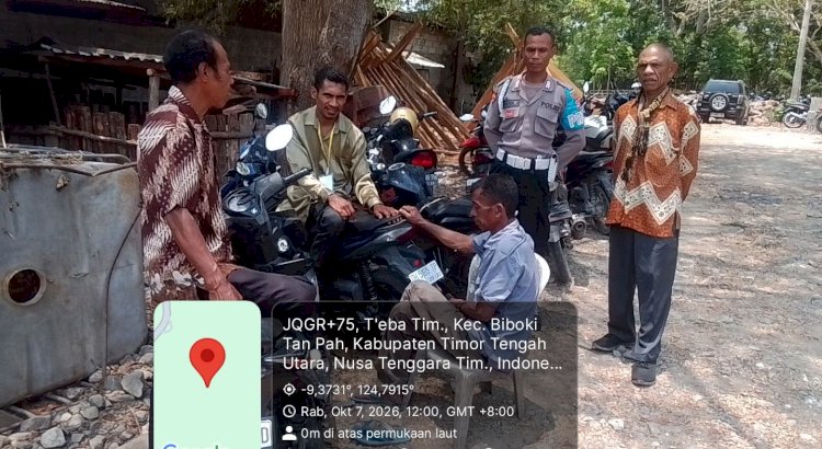 Cegah Gangguan Kamtibmas Sejak Dini, Polsek Laenmanen Intensifkan Patroli di Sejumlah Desa
