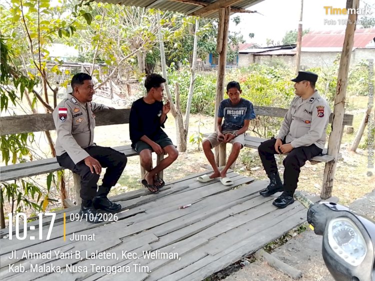 Patroli Dialogis Polsek Weliman Hadir di Tengah Masyarakat, Perkuat Keamanan dan Ketertiban Wilayah