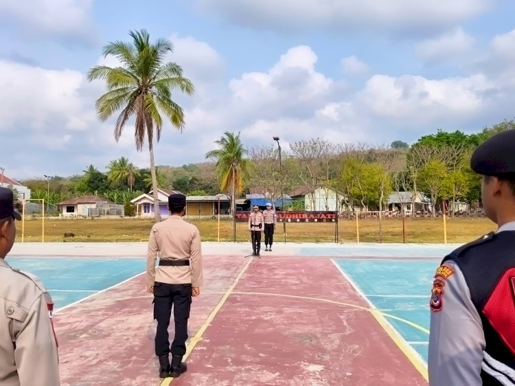 Wakapolres Malaka Pimpin Apel Pagi, Tekankan Disiplin, Keteladanan, dan Integritas Personel