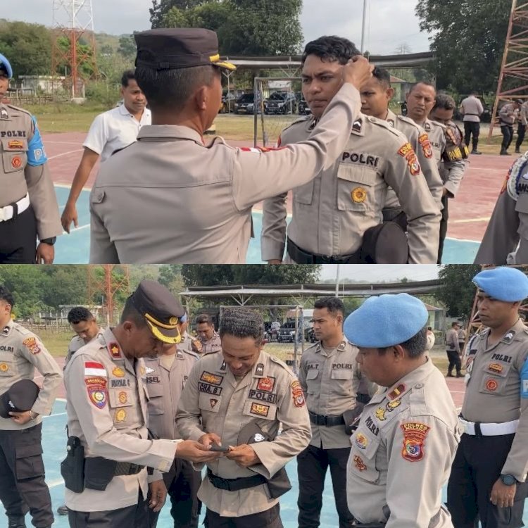 Perkuat Integritas dan Disiplin Personel, Polres Malaka Gelar Operasi Gaktibplin