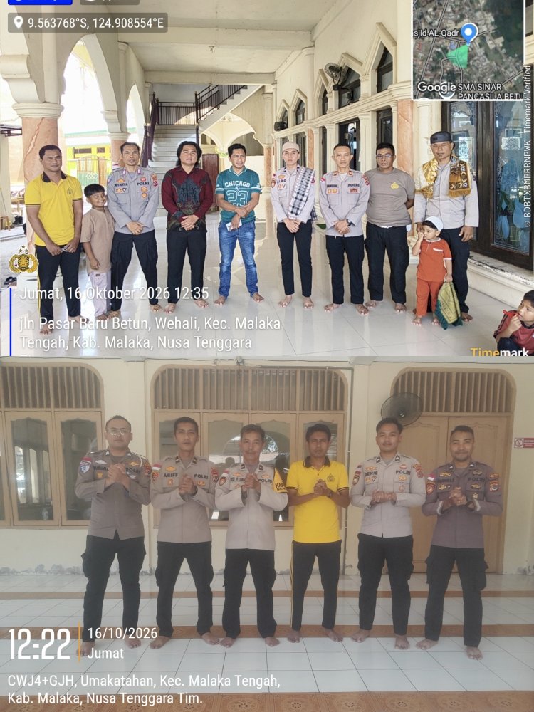 Tak Hanya Mengabdi kepada Masyarakat, Polri Juga Perkuat Iman dan Silaturahmi Melalui Jumat Keliling