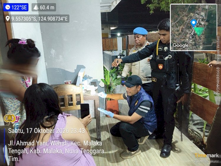 Polres Malaka Gencarkan KRYD di Betun, Enam Pengunjung Jalani Tes Urine dengan Hasil Negatif