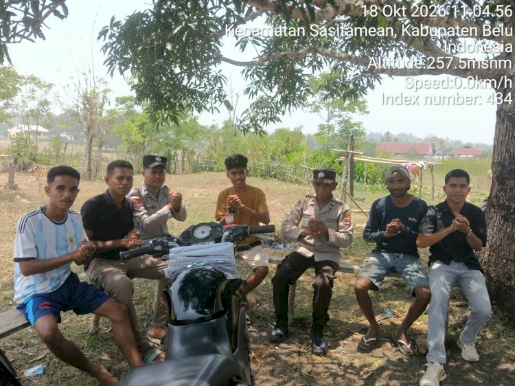 Dari Pasar Kaputu hingga Permukiman, Polsek Sasitamean Perkuat Kedekatan dengan Warga