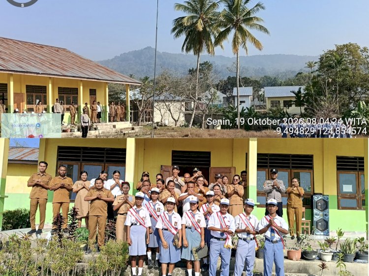 Polisi Peduli Pendidikan, Polsek Sasitamean Bekali Pelajar dengan Edukasi Hukum dan Pencegahan Kenakalan Remaja