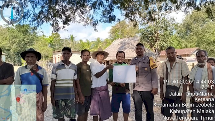 Kedepankan Musyawarah Adat, Polsek Sasitamean Bantu Warga Selesaikan Persoalan Kayu Jati Secara Damai