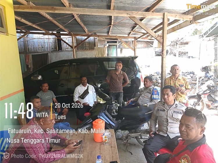 Polsek Sasitamean Perluas Jangkauan Patroli Siang, Hadirkan Edukasi Kamtibmas hingga ke Desa