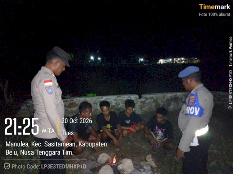 Polsek Sasitamean Hadir di Malam Hari, Ajak Masyarakat Perkuat Kepedulian terhadap Keamanan Lingkungan