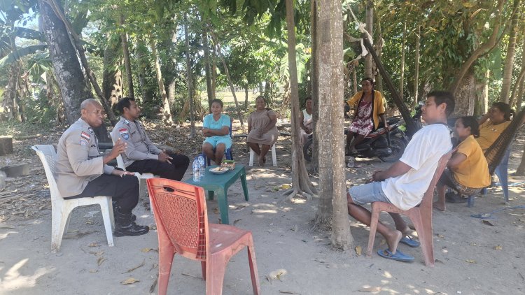 Sat Binmas Polres Malaka Gelar Kumpul Bersama Masyarakat, Perkuat Komunikasi dan Kepedulian Kamtibmas